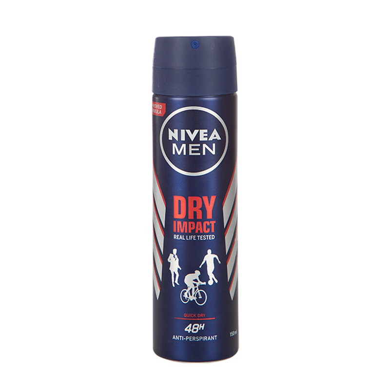 اسپری ضد تعریق مردانه نیوآ مدل Dry Impact Plus حجم 150 میلی لیتر