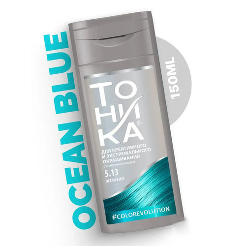 شامپو رنگساژ تونیکا شماره 5.13 حجم 150 میلی لیتر رنگ آبی اقیانوسی