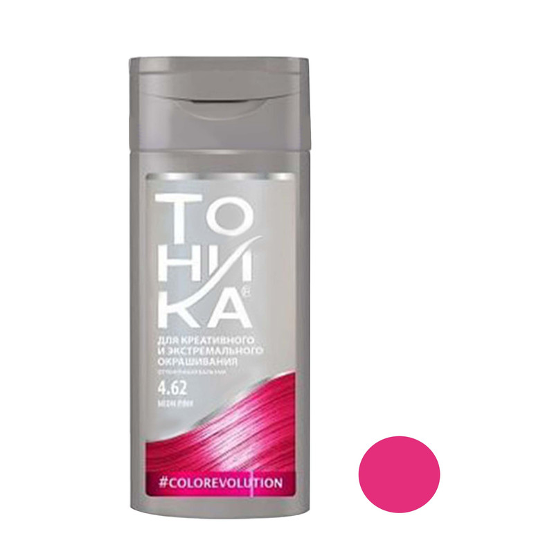 شامپو رنگساژ تونیکا شماره 4.62 حجم 150 میلی لیتر رنگ صورتی