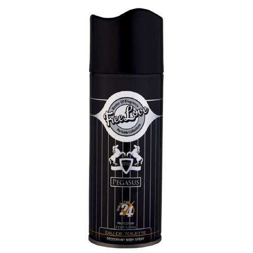 اسپری خوشبو کننده بدن مردانه فری لاو مدل Pegasus حجم 200 میلی لیتر