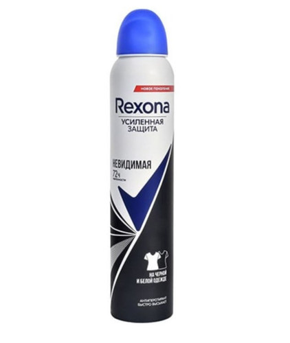 اسپری ضد تعریق زنانه رکسونا مدل اینویزیبل 72 ساعته