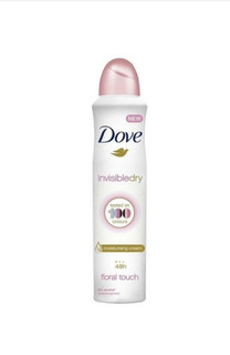اسپری دئودورانت زنانه داو Dove مدل Floral touch حجم 250 میلی لیتر